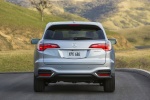 Picture of a 2018 Acura RDX AWD in Lunar Silver Metallic from a rear perspective