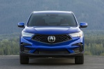 Picture of a 2019 Acura RDX A-Spec Package SH-AWD in Apex Blue Pearl from a frontal perspective