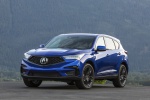 Picture of a 2019 Acura RDX A-Spec Package SH-AWD in Apex Blue Pearl from a front left perspective