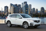 Picture of a 2019 Acura RDX SH-AWD in White Diamond Pearl from a front right three-quarter perspective
