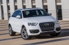 Picture of a 2015 Audi Q3 2.0T in Cortina White from a front right perspective