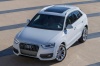 Picture of a 2015 Audi Q3 2.0T in Cortina White from a front left top perspective