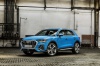 Picture of a 2019 Audi Q3 45 quattro in Turbo Blue from a front left three-quarter perspective