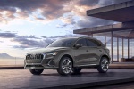 Picture of a 2019 Audi Q3 45 quattro in Nano Gray Metallic from a front left three-quarter perspective