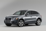 Picture of a 2015 Audi Q5 3.0T Quattro S-Line in Monsoon Gray Metallic from a front left three-quarter perspective