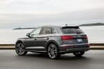 Picture of a 2018 Audi SQ5 quattro in Daytona Gray Pearl Effect from a rear left three-quarter perspective