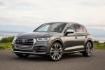 Picture of a 2019 Audi SQ5 quattro in Daytona Gray Pearl Effect from a front left perspective