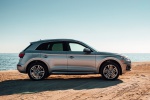 Picture of a 2020 Audi Q5 45 TFSI quattro in Florett Silver Metallic from a right side perspective