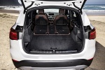 Picture of a 2019 BMW X1 xDrive28i's Trunk with Rear Seats Folded in Mocha