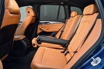 Picture of a 2018 BMW X3 M40i's Rear Seats in Cognac