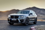 Picture of a 2020 BMW X3 M Competition in Donington Gray Metallic from a front left perspective