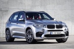 Picture of a 2017 BMW X5 M in Donington Gray Metallic from a front right three-quarter perspective