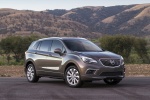 Picture of a 2017 Buick Envision AWD in Bronze Alloy Metallic from a front right perspective
