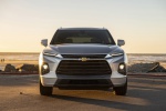 Picture of a 2019 Chevrolet Blazer Premier AWD in Silver Ice Metallic from a frontal perspective
