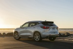 Picture of a 2019 Chevrolet Blazer Premier AWD in Silver Ice Metallic from a rear left perspective