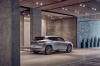 Picture of a 2020 Chevrolet Blazer Premier AWD in Silver Ice Metallic from a rear right three-quarter perspective