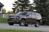 Picture of a 2015 Chevrolet Tahoe LT 4WD Z71 in Sable Metallic from a front left three-quarter perspective