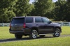 Picture of a 2015 Chevrolet Tahoe LT 4WD Z71 in Sable Metallic from a rear right three-quarter perspective