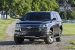 Picture of a 2016 Chevrolet Tahoe LT 4WD Z71 in Sable Metallic from a frontal perspective