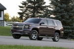 Picture of a 2016 Chevrolet Tahoe LT 4WD Z71 in Sable Metallic from a front left three-quarter perspective