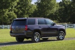 Picture of a 2016 Chevrolet Tahoe LT 4WD Z71 in Sable Metallic from a rear right three-quarter perspective
