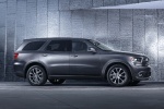 Picture of a 2017 Dodge Durango R/T in Maximum Steel Metallic Clearcoat from a right side perspective