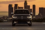 Picture of a 2017 Dodge Durango Citadel in Brilliant Black Crystal Pearlcoat from a frontal perspective