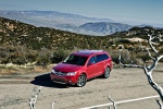 Picture of a 2019 Dodge Journey in Redline 2 Coat Pearl from a front left three-quarter perspective