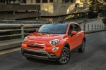 Picture of a 2016 Fiat 500X AWD in Arancio from a front left perspective
