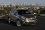 Picture of a 2016 Fiat 500X in Bronzo Magnetico Opaco from a front right perspective