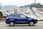 Picture of a 2014 Ford Escape SE in Deep Impact Blue from a side perspective
