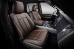 Picture of a 2015 Ford Expedition Platinum's Front Seats