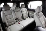 Picture of a 2014 Ford Explorer Limited 4WD's Rear Seats in Medium Light Stone
