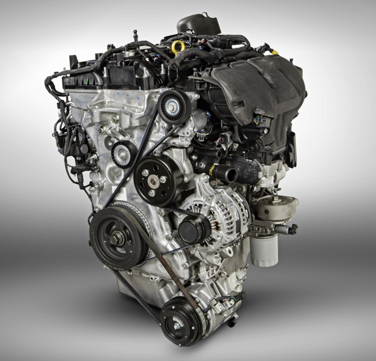 Picture of a 2016 Ford Explorer Limited 4WD's 2.3-liter Inline-4 turbocharged Engine