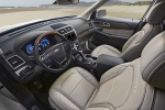 Picture of a 2016 Ford Explorer Platinum 4WD's Front Seats in Medium Soft Ceramic