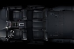 Picture of a 2018 GMC Yukon XL's 7 Seat Interior with Third Row Folded