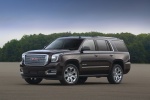Picture of a 2018 GMC Yukon Denali from a front left three-quarter perspective
