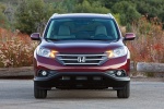 Picture of a 2014 Honda CR-V EX-L AWD in Basque Red Pearl II from a frontal perspective