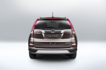 Picture of a 2015 Honda CR-V Touring in Modern Steel Metallic from a rear perspective