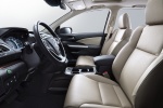 Picture of a 2015 Honda CR-V Touring's Front Seats in Beige