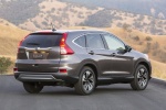 Picture of a 2016 Honda CR-V Touring in Modern Steel Metallic from a rear right three-quarter perspective