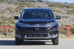 Picture of a 2017 Honda CR-V Touring AWD in Crystal Black Pearl from a frontal perspective