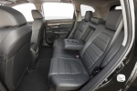 Picture of a 2017 Honda CR-V Touring AWD's Rear Seats with Center Armrest