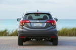 Picture of a 2016 Honda HR-V AWD in Modern Steel Metallic from a rear perspective