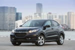 Picture of a 2016 Honda HR-V in Mulberry Metallic from a front left perspective