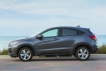 Picture of a 2017 Honda HR-V AWD in Modern Steel Metallic from a left side perspective