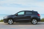 Picture of a 2017 Honda HR-V in Mulberry Metallic from a side perspective