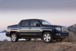Picture of a 2013 Honda Ridgeline from a front right three-quarter perspective
