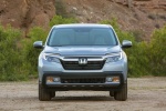 Picture of a 2017 Honda Ridgeline AWD in Lunar Silver Metallic from a frontal perspective
