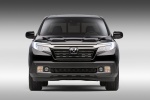Picture of a 2018 Honda Ridgeline Black Edition AWD in Crystal Black Pearl from a frontal perspective